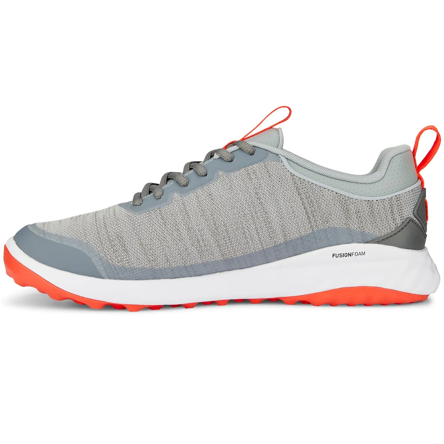 2023 PUMA MENS FUSION PRO - COOL MID GREY / RED BLAST