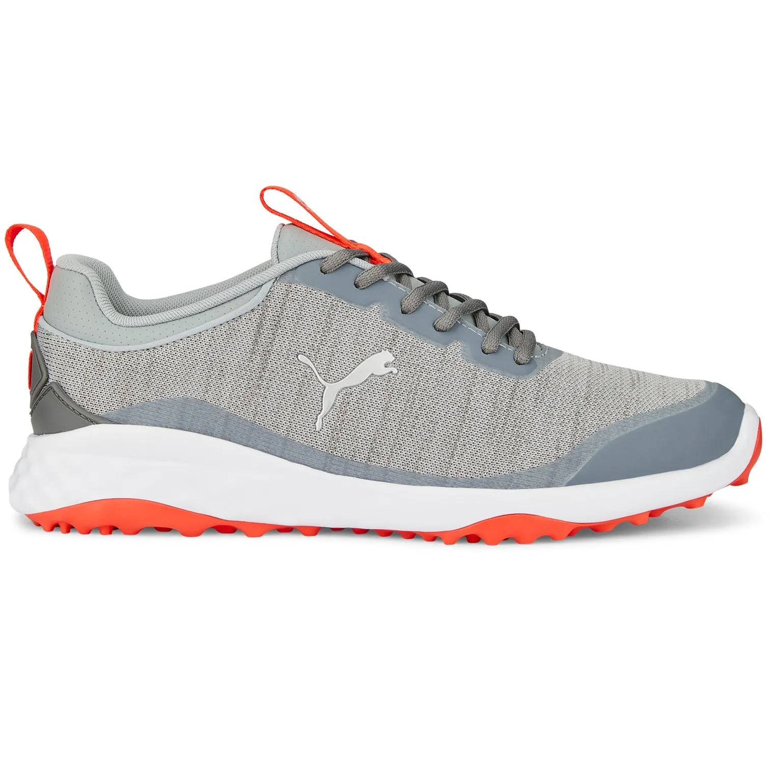 2023 PUMA MENS FUSION PRO - COOL MID GREY / RED BLAST