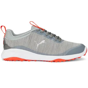 2023 PUMA MENS FUSION PRO - COOL MID GREY / RED BLAST