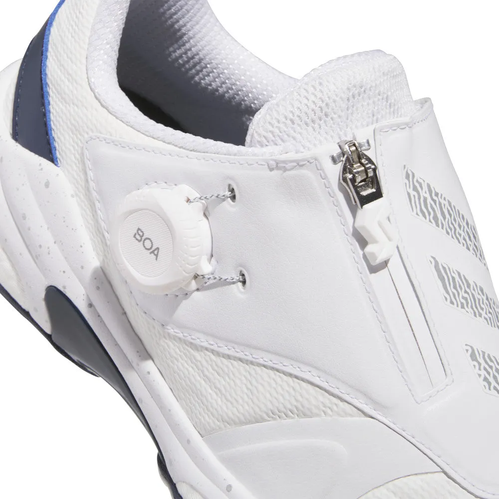 adidas Codechaos Boa 25 Spikeless Waterproof Shoes - White/Silver Metallic/Collegiate Navy