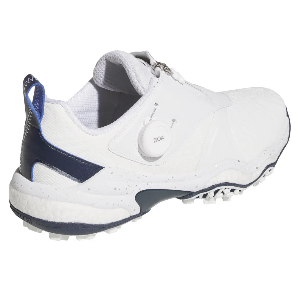 adidas Codechaos Boa 25 Spikeless Waterproof Shoes - White/Silver Metallic/Collegiate Navy