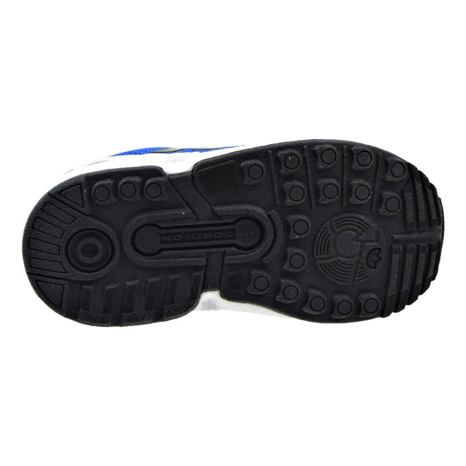 Adidas Originals ZX Flux EL Infant Shoes Blue/Core Black/Footwear White