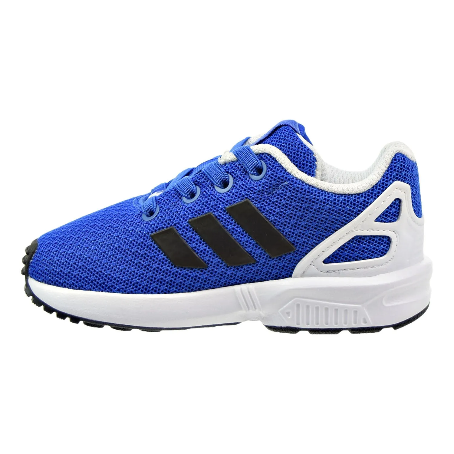Adidas Originals ZX Flux EL Infant Shoes Blue/Core Black/Footwear White