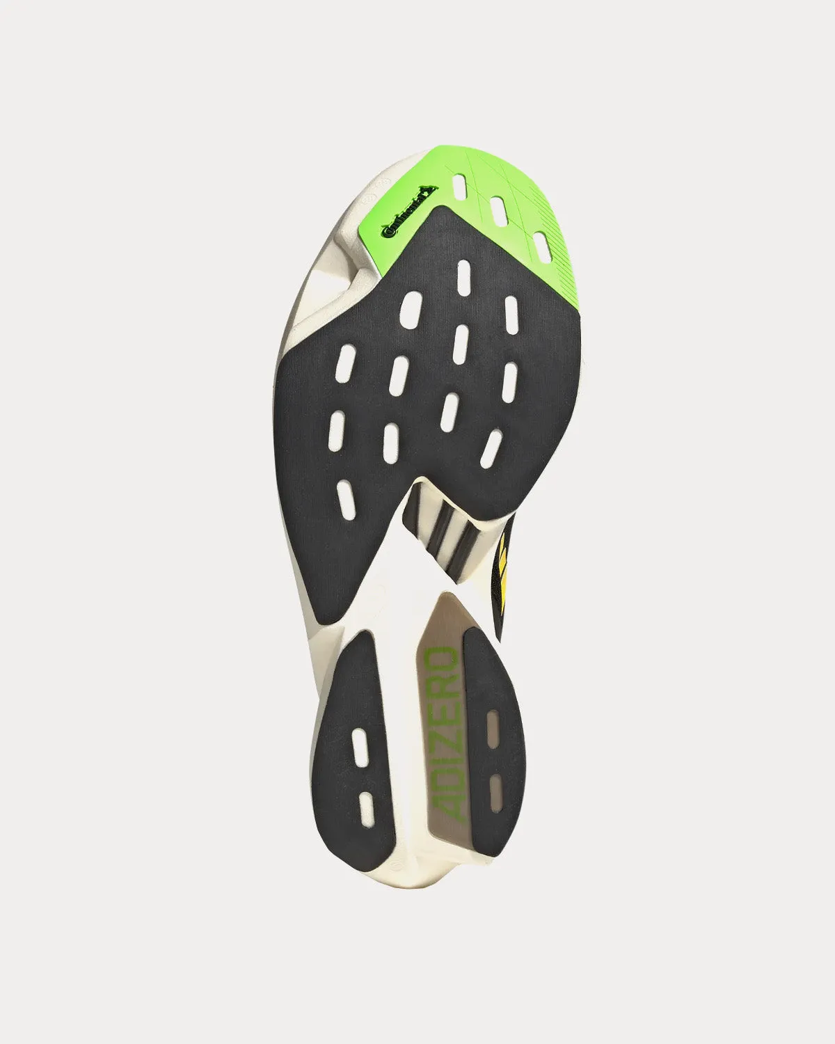 Adizero Adios Pro 3 Core Black / Beam Yellow / Solar Green Running Shoes