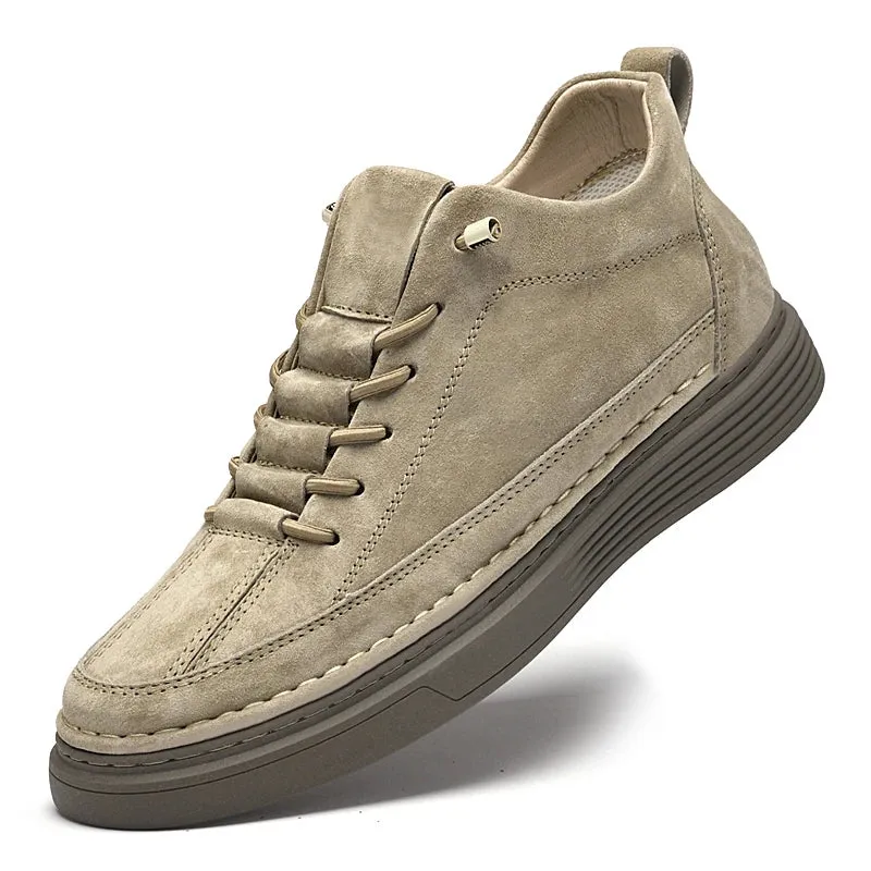 Aidase Luxury Brand Men Genuine Leather Shoes Lightweight Outdoor Walking Shoes Comfy High Quality Casual Oxford Shoe 