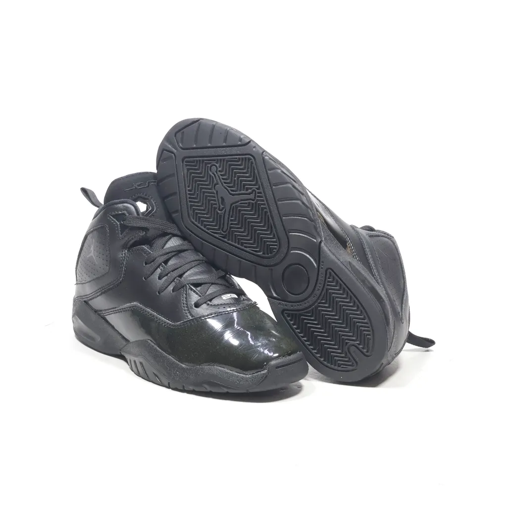 Air Jordan Jordan B'Loyal Ps Sneakers Leather Black Color For Kids