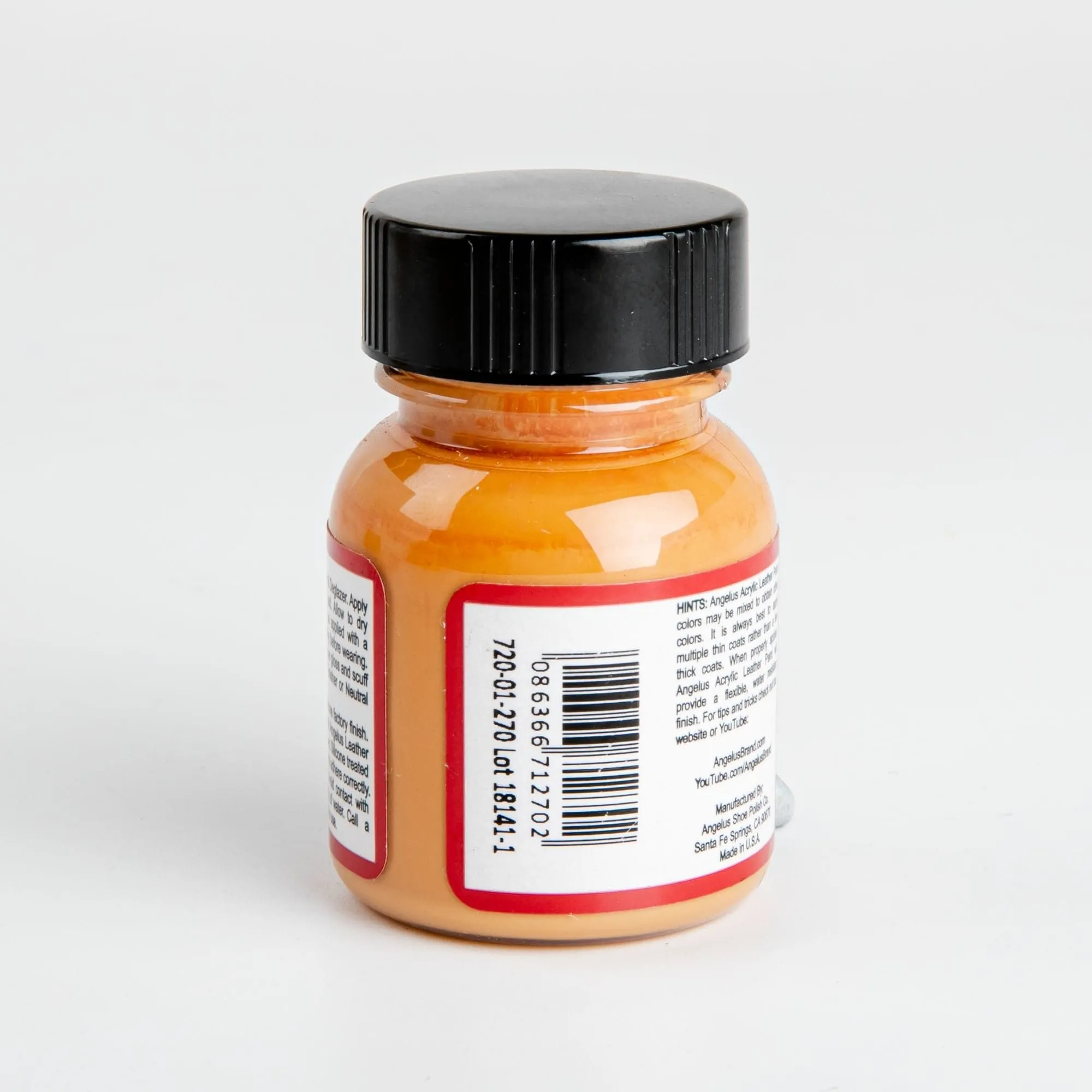 Angelus Acrylic Paint Vachetta #270 29Ml Use On Leather, Vinyl Or Fabric