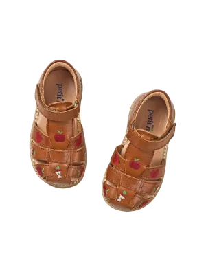 Apple Classic Sandal - Cognac