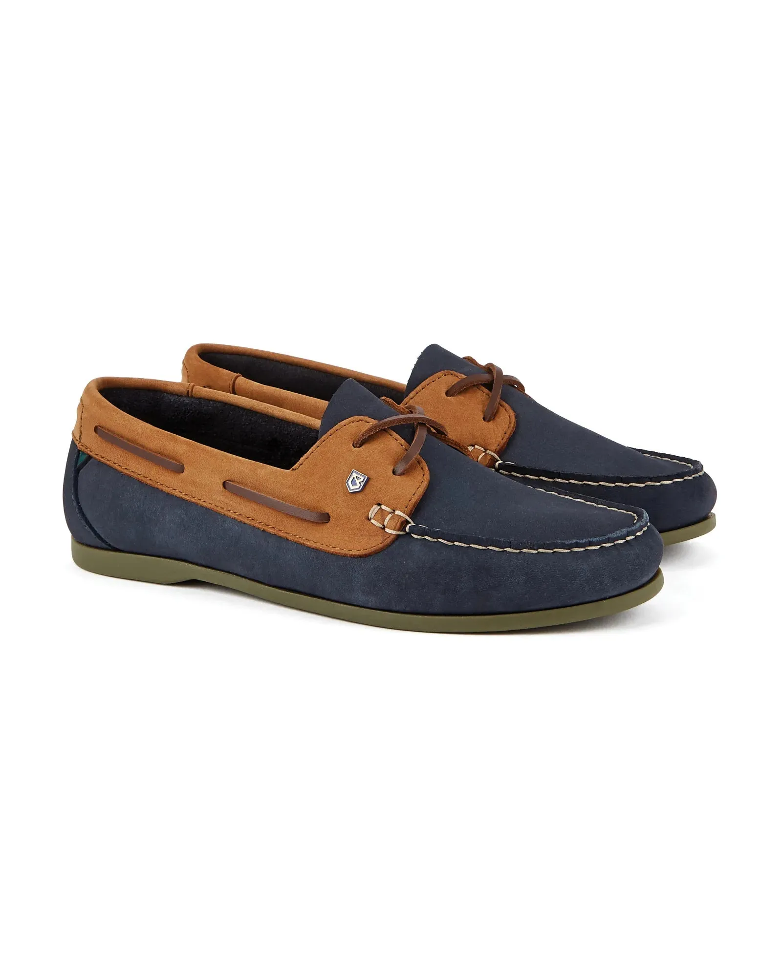 Aruba Deck Shoe - Denim/Tan