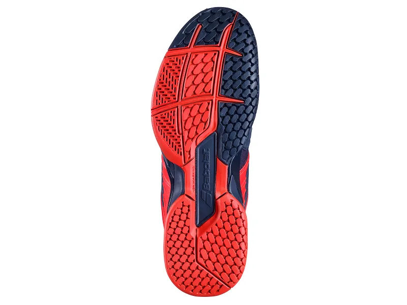 Babolat Propulse Fury All Court Tennis Shoes in Black/Red