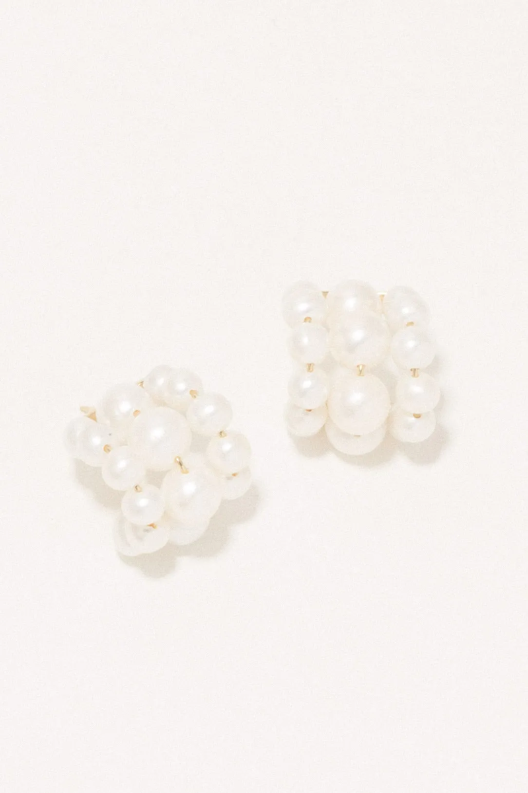 Bitter Butter  - Pearl and Gold Vermeil Earrings