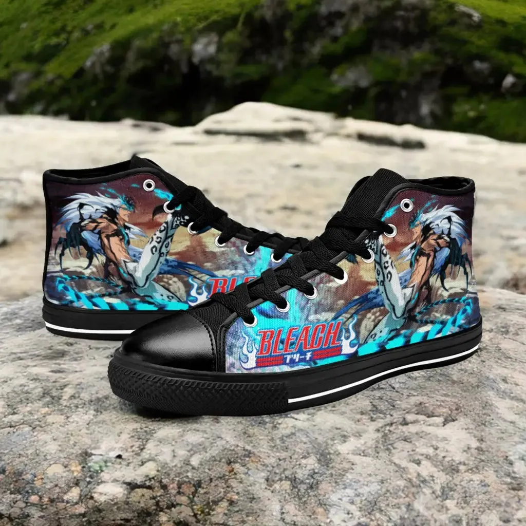 Bleach Grimmjow Jaegerjaquez Shoes High Top Sneakers for Kids and Adults