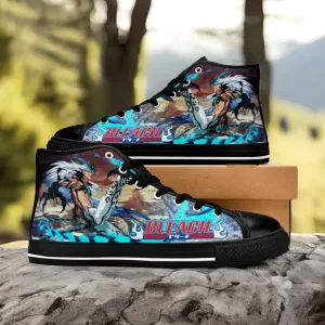 Bleach Grimmjow Jaegerjaquez Shoes High Top Sneakers for Kids and Adults