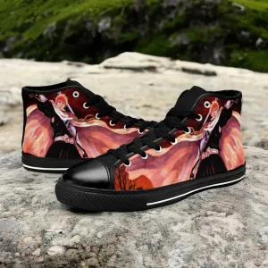Bleach Kurosaki Ichigo Bankai Shoes High Top Sneakers for Kids and Adults