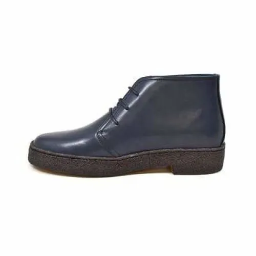 British Walkers Playboy Original High Top Men's Navy Blue Leather