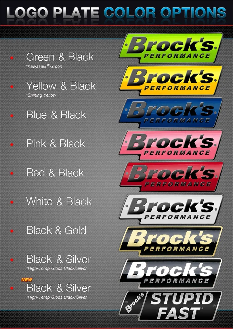 Brocks Performance 20" Street Meg Ultra-Light SS Full Exhaust System '99-'07 Suzuki Hayabusa GSXR1300R