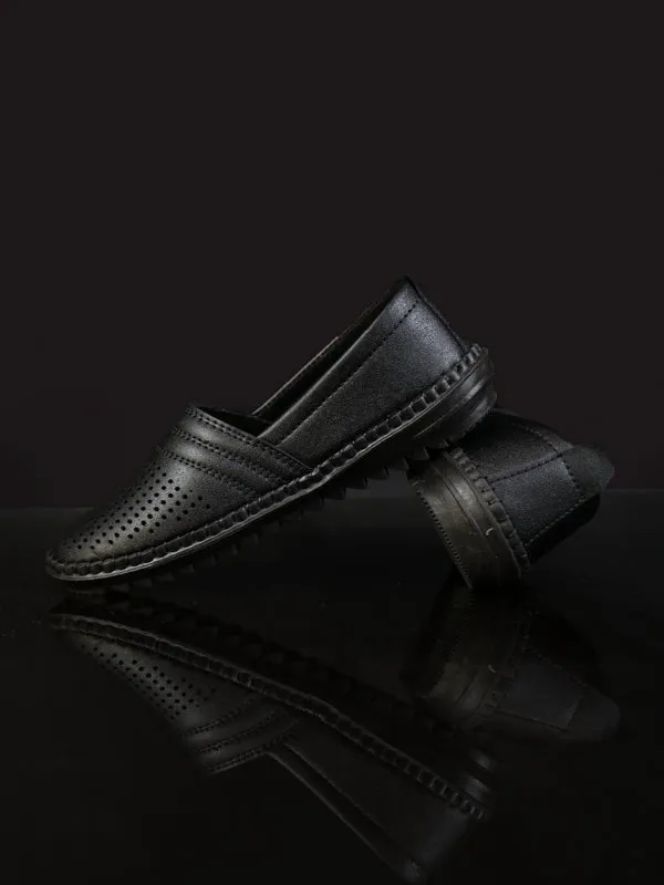 BS60 Boys Shoes 8Yrs - 17Yrs Black