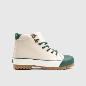 Caprio Statement Sneaker Boots Beige