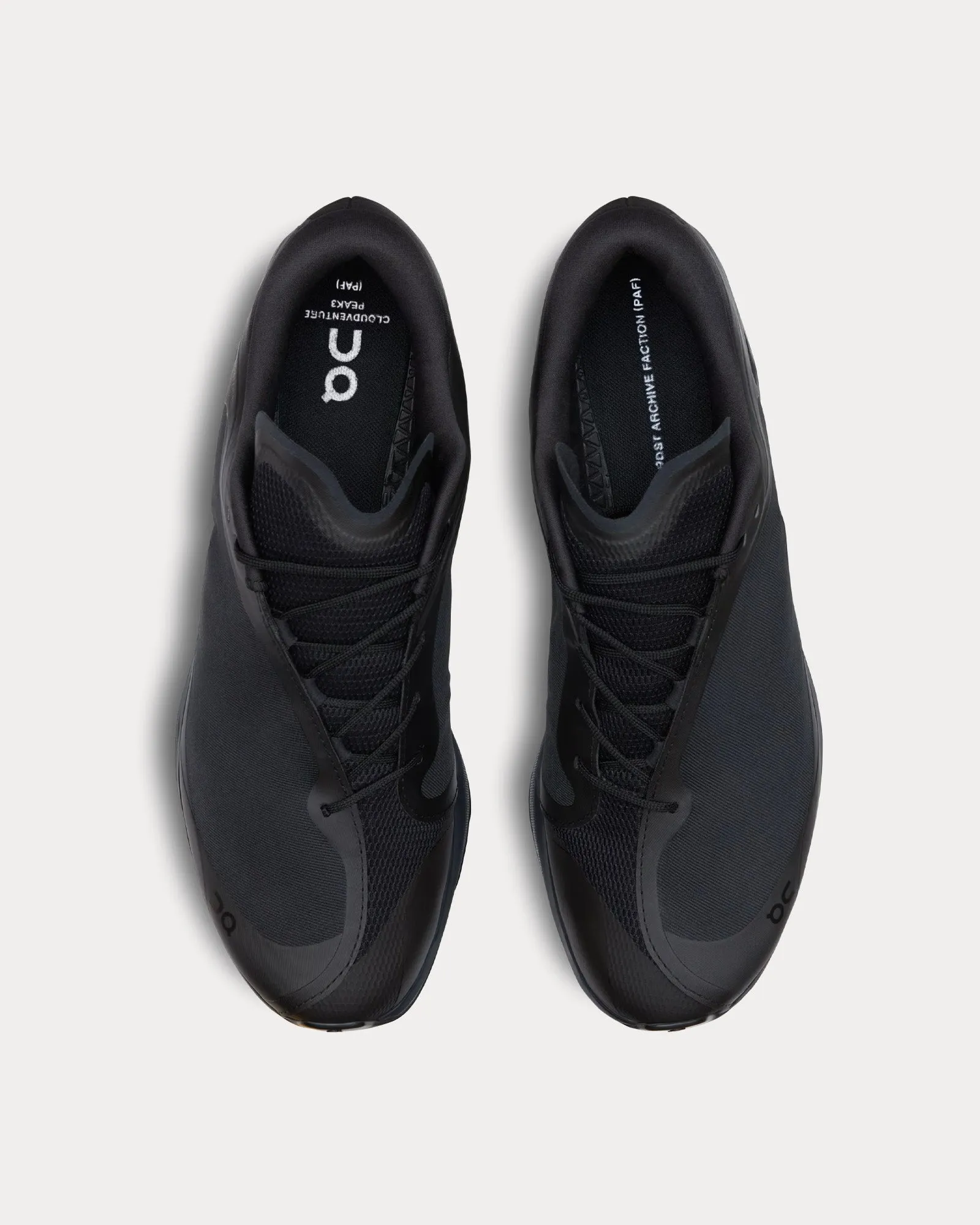 Cloudventure Peak All Black Running Shoes