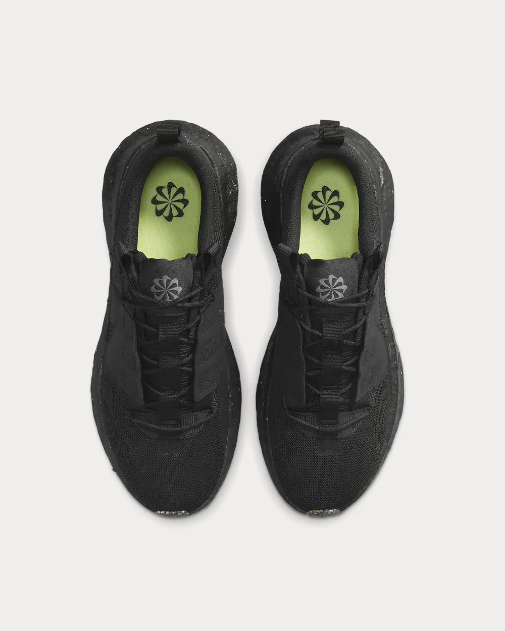 Crater Impact Black / Barely Volt / Black Low Top Sneakers