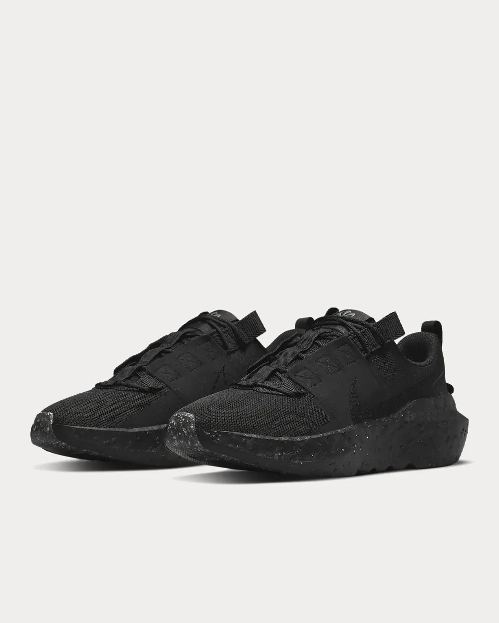 Crater Impact Black / Barely Volt / Black Low Top Sneakers