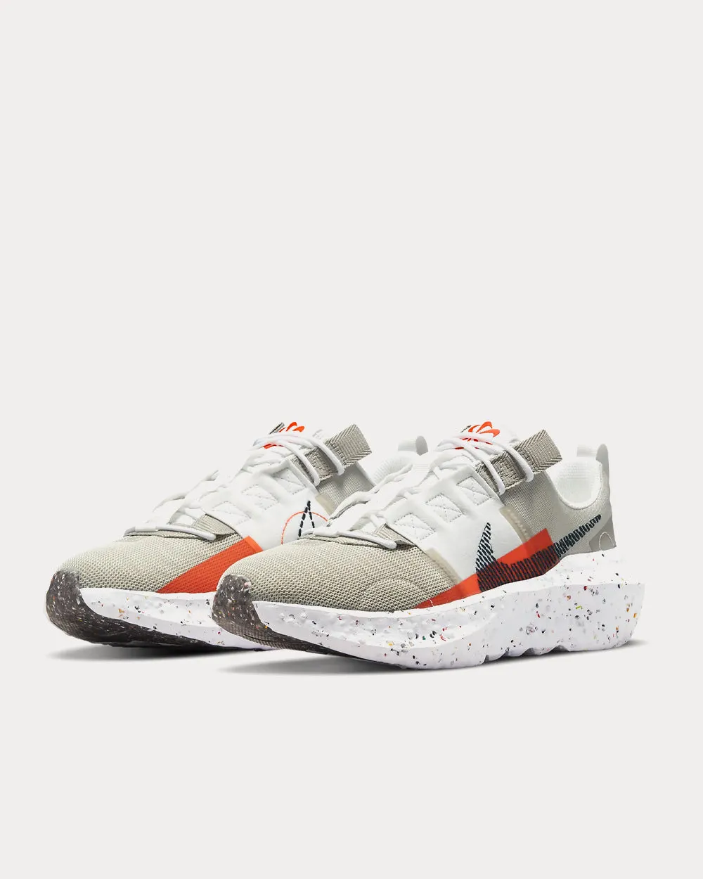 Crater Impact Cream II / Summit White / Orange / Armoury Navy Low Top Sneakers