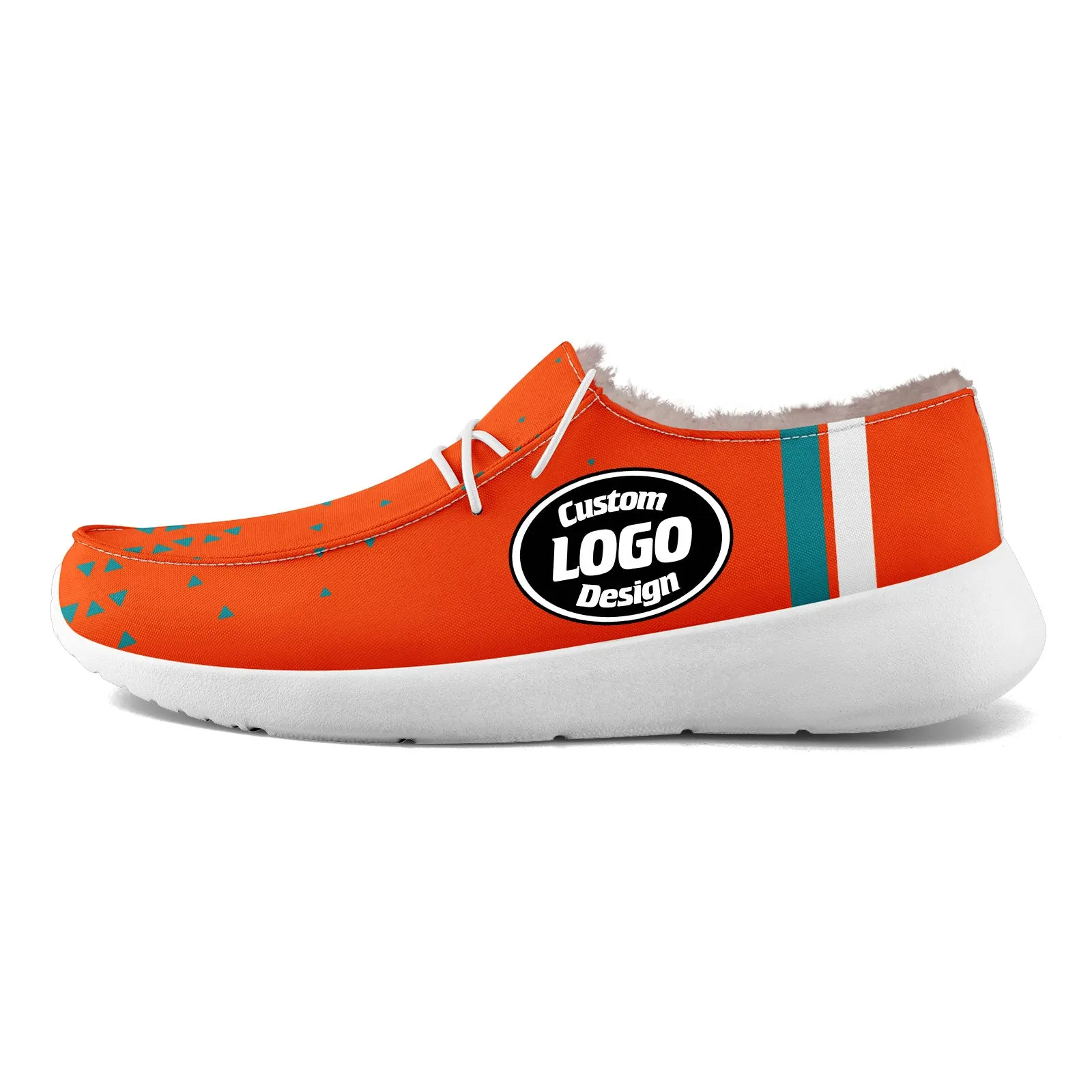 Custom Orange Green Miami Shoes Personalized Sneaker FN042-D020279-24