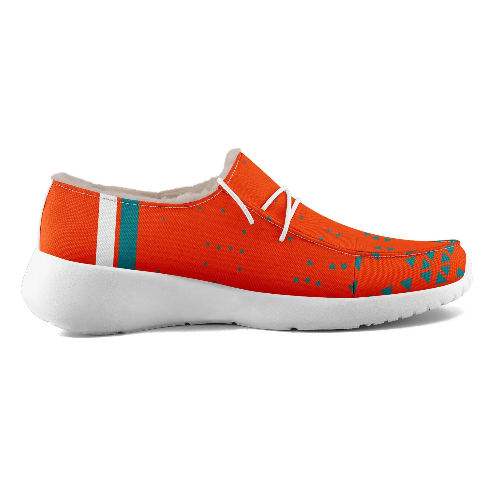 Custom Orange Green Miami Shoes Personalized Sneaker FN042-D020279-24