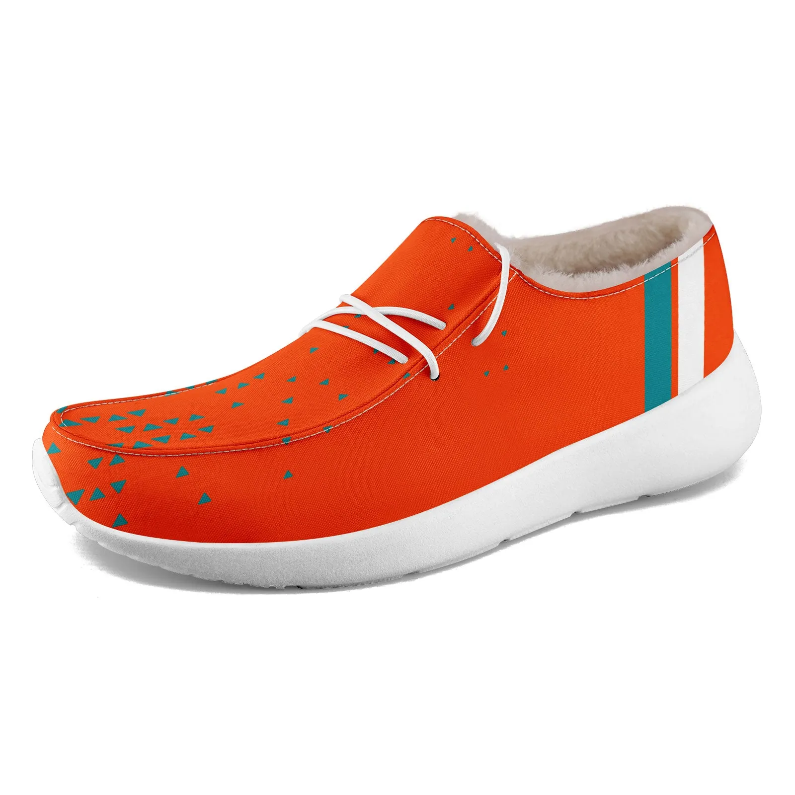 Custom Orange Green Miami Shoes Personalized Sneaker FN042-D020279-24
