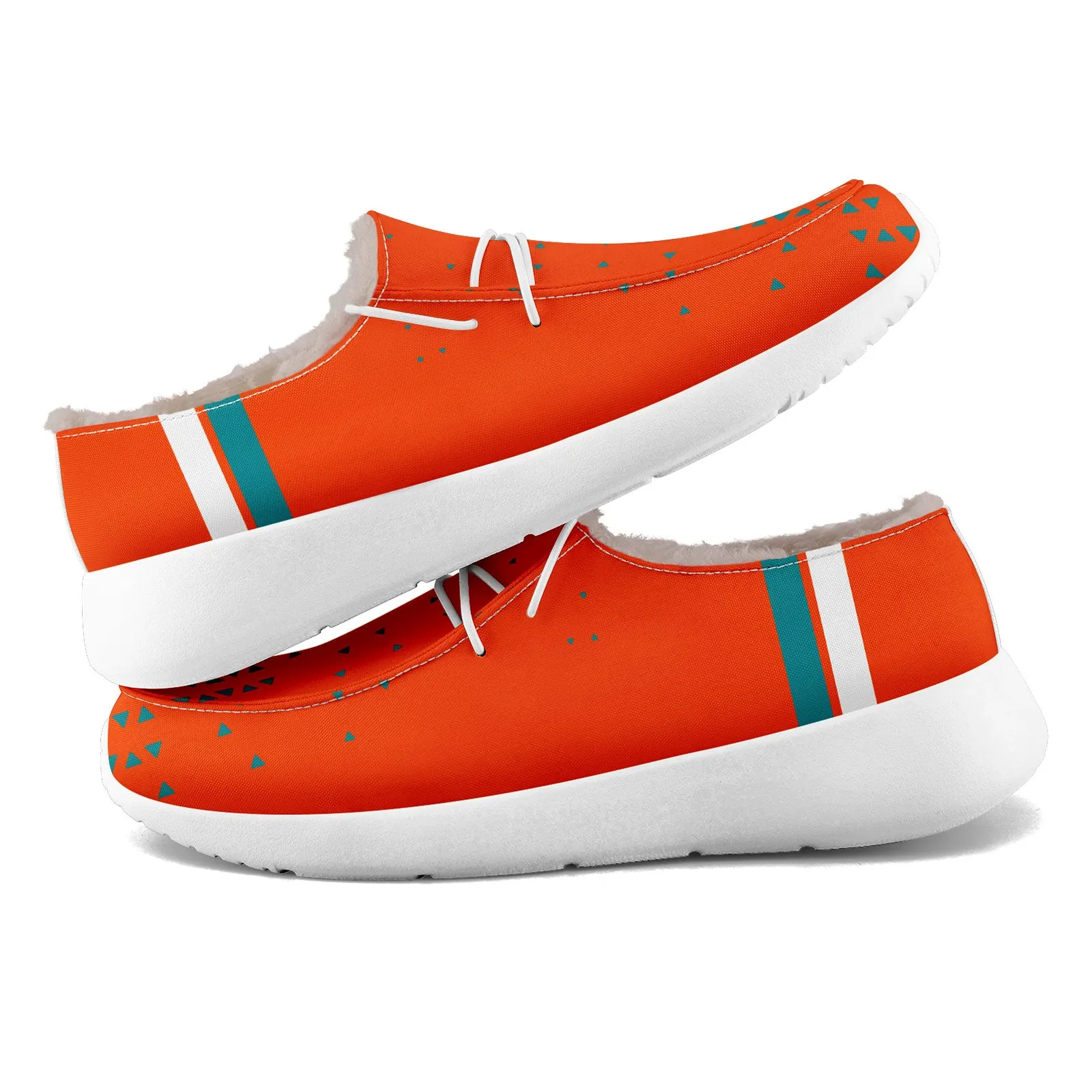 Custom Orange Green Miami Shoes Personalized Sneaker FN042-D020279-24