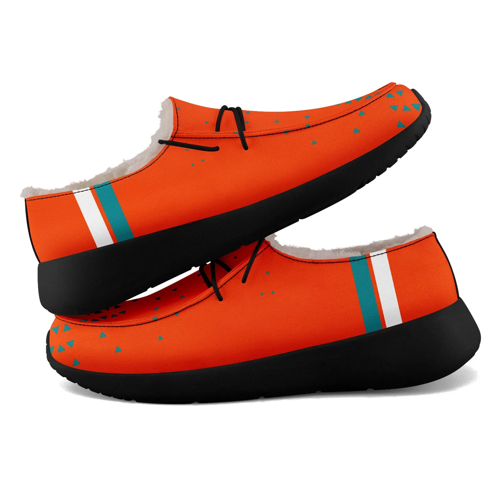 Custom Orange Green Miami Shoes Personalized Sneaker FN042-D020279-24