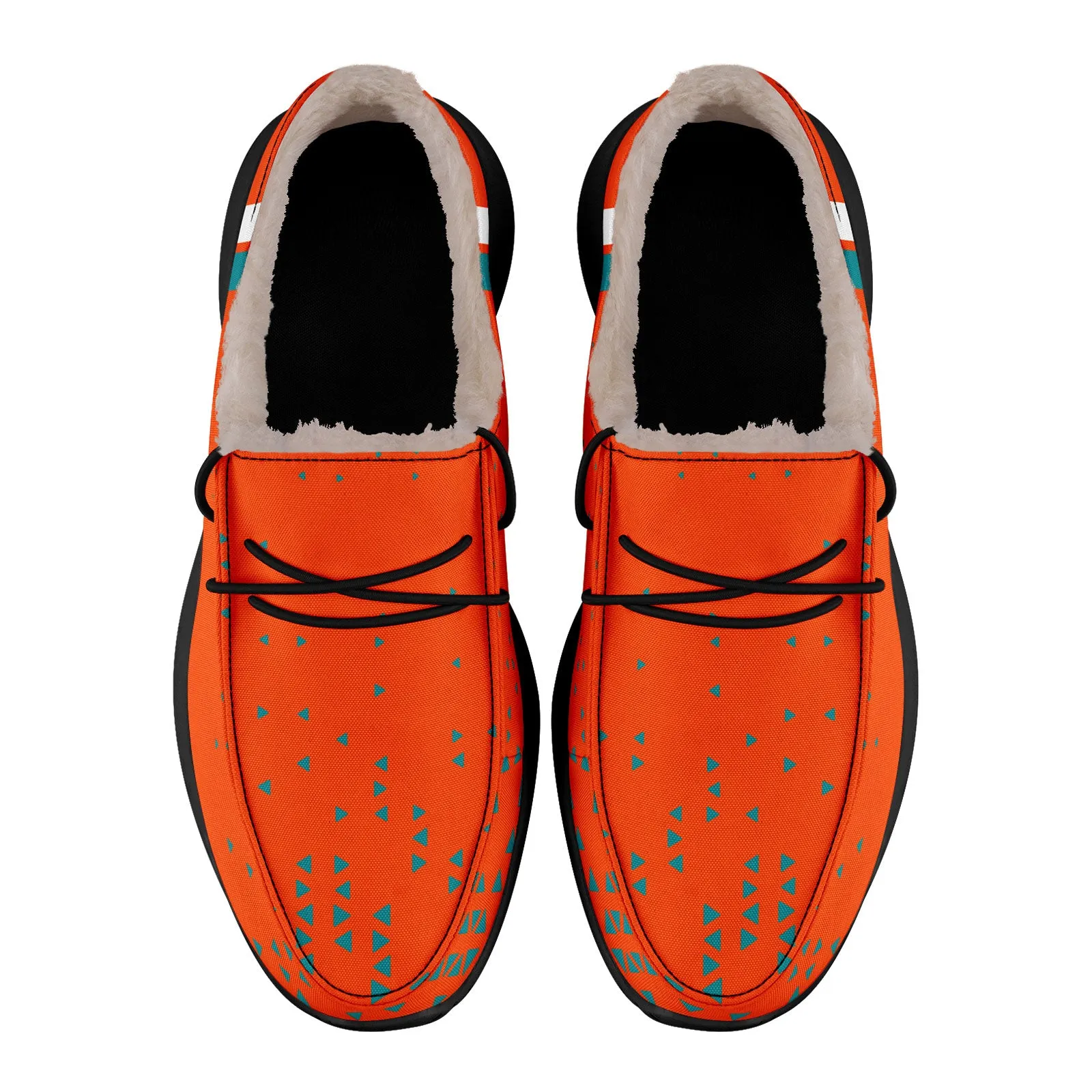 Custom Orange Green Miami Shoes Personalized Sneaker FN042-D020279-24