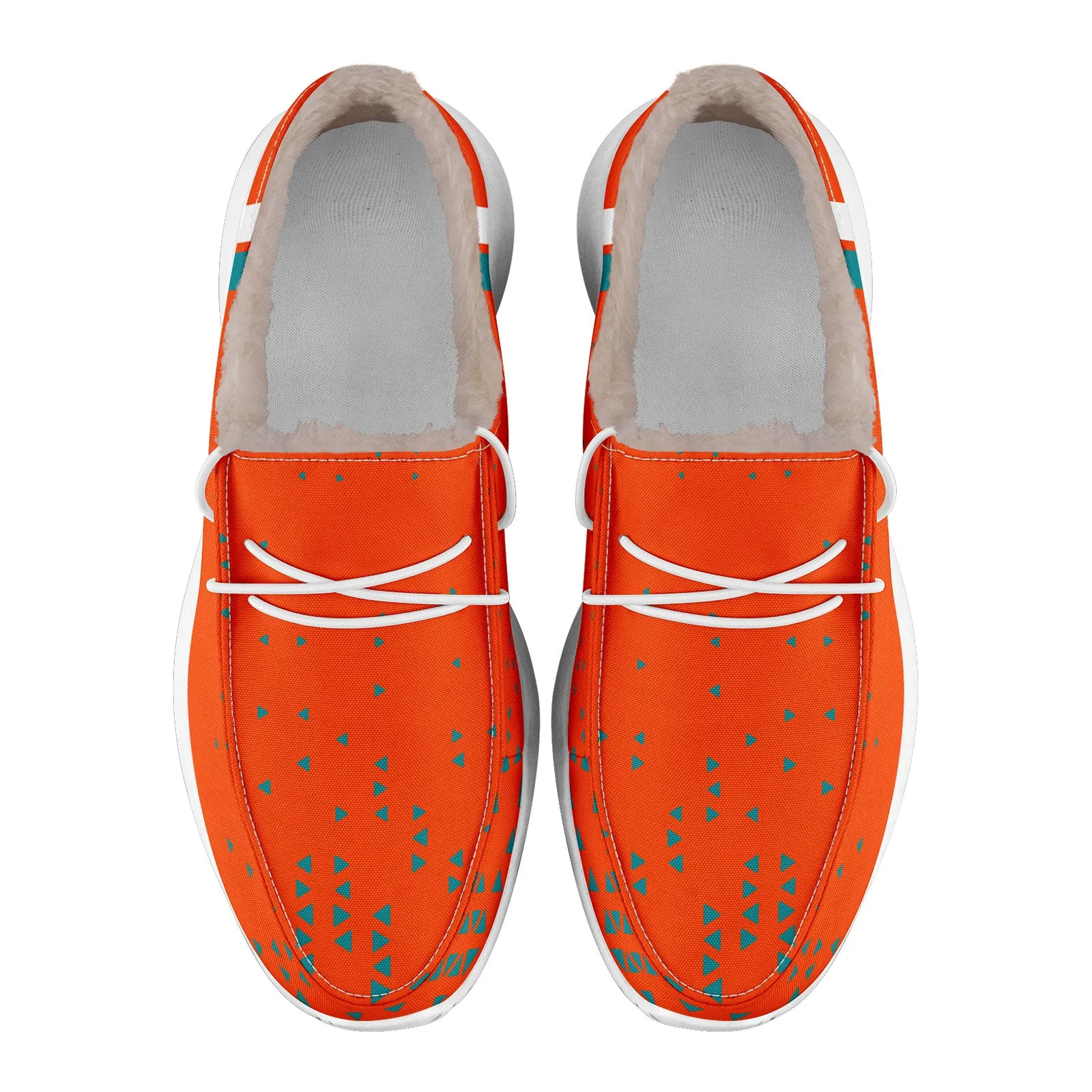Custom Orange Green Miami Shoes Personalized Sneaker FN042-D020279-24