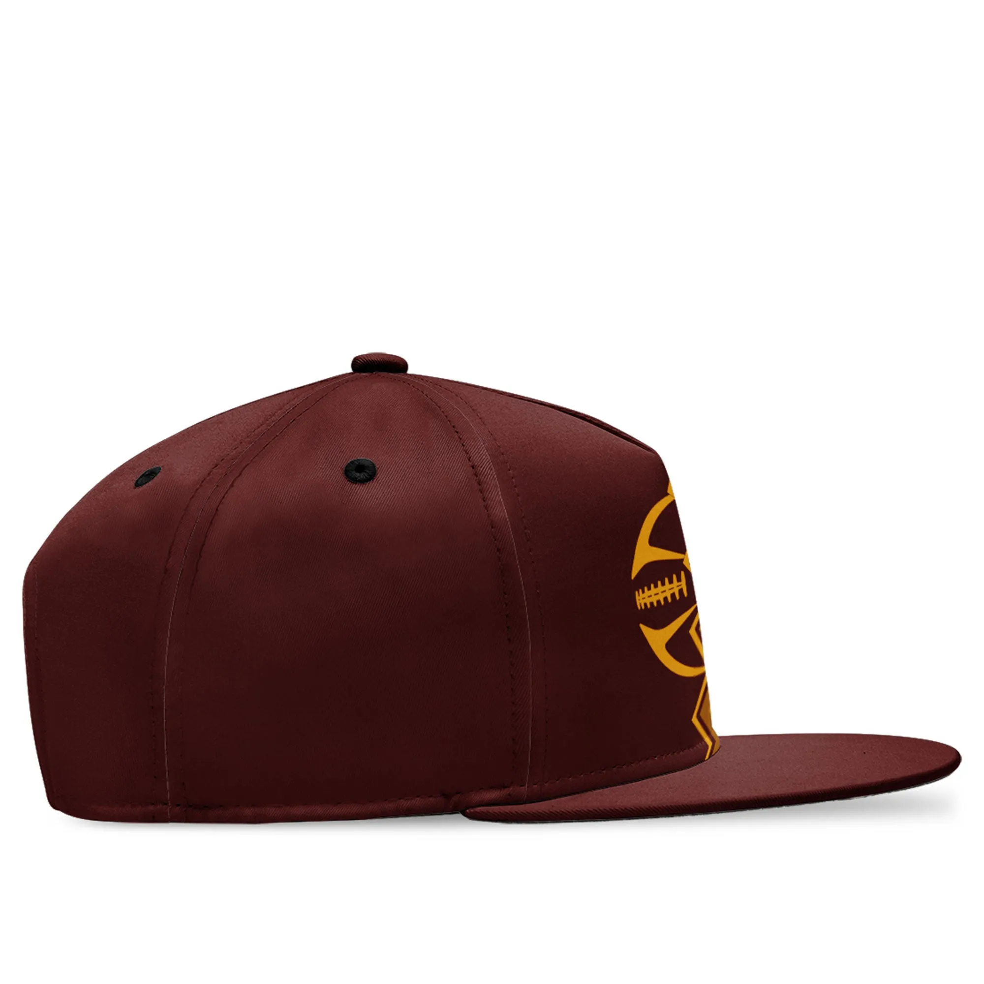 Custom Yellow Red Washington MaxSoul Shoes and Hat Combo Offer Personalized Combo ZH-D028017-16