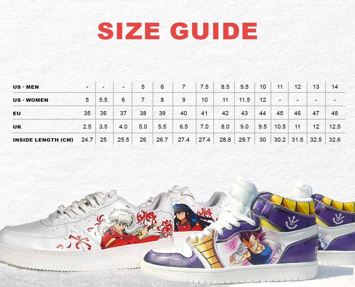Dragon Ball Z V-OK Anime Shoes