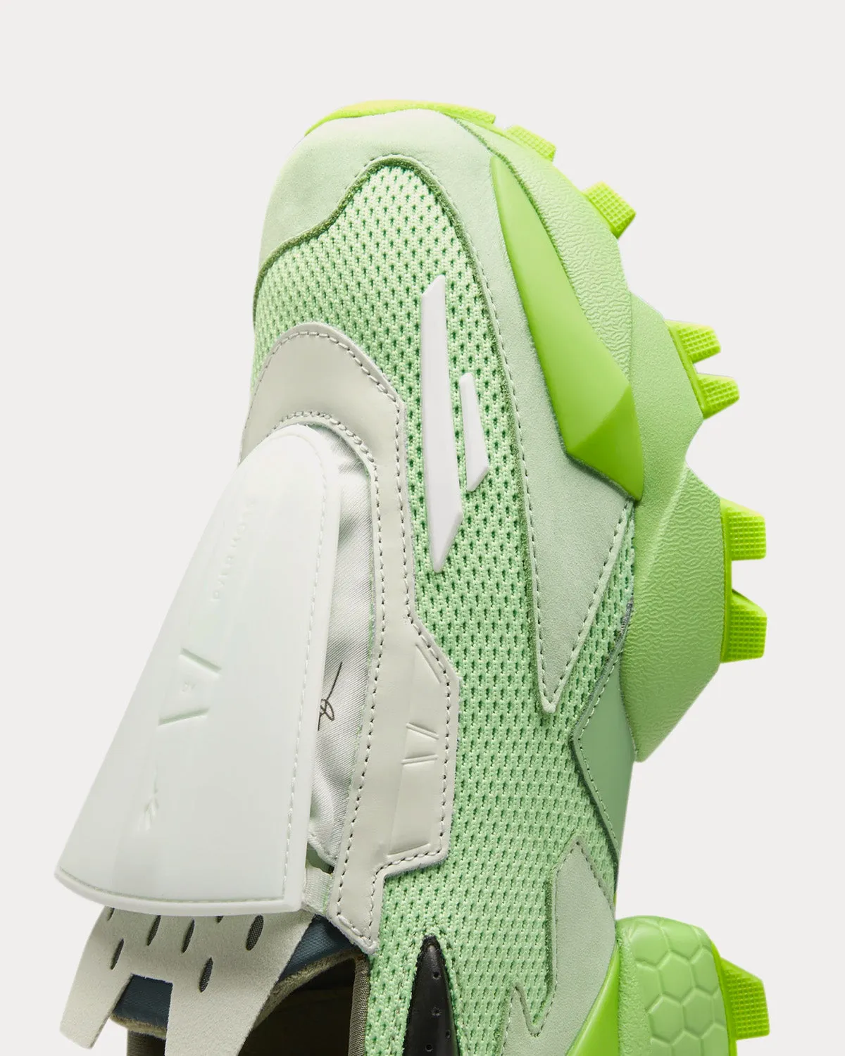 Experiment 4 Fury Trail Celadon / Sushi Green / Storm Glow Low Top Sneakers