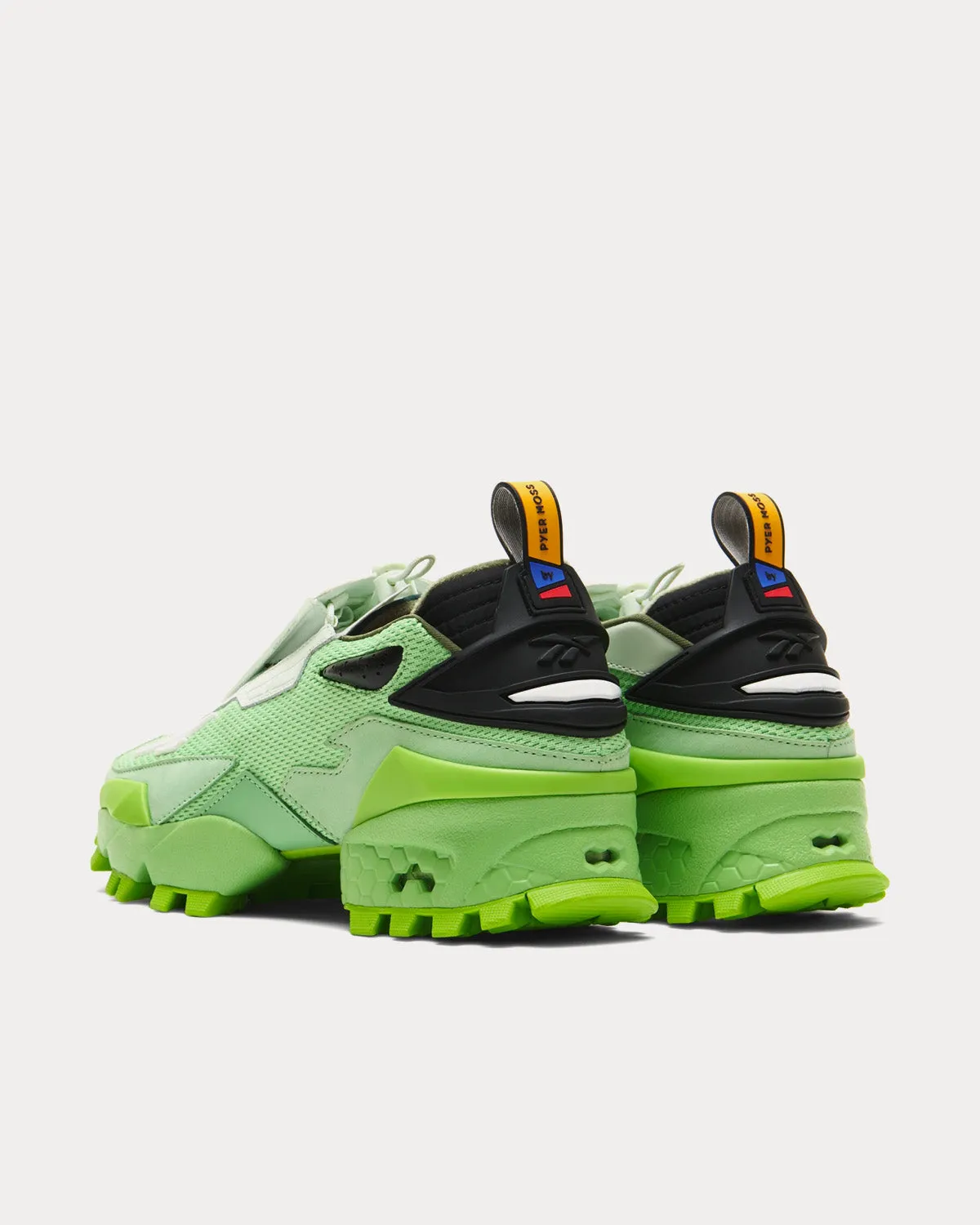 Experiment 4 Fury Trail Celadon / Sushi Green / Storm Glow Low Top Sneakers