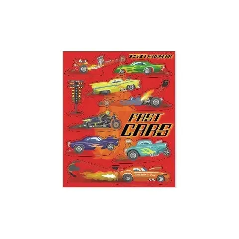 Fast Cars Sticker Book