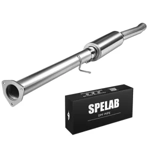 For 4'' 2013-2018 6.7 Cummins DPF Delete Race Pipe w/Muffler | SPELAB