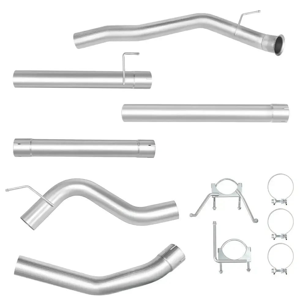 For 4" 2007.5-2012 6.7 Cummins DPF Delete Race Pipe | Dodge Ram 2500/3500 | SPELAB