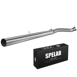 For 4" 2007.5-2012 6.7 Cummins DPF Delete Race Pipe | Dodge Ram 2500/3500 | SPELAB