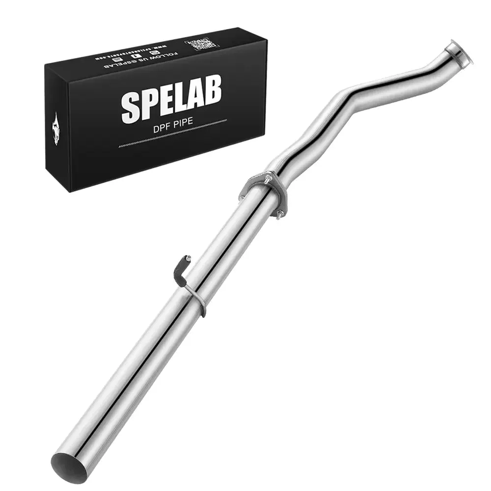 For 4" 2007.5-2012 6.7 Cummins DPF Delete Race Pipe | Dodge Ram 2500/3500 | SPELAB