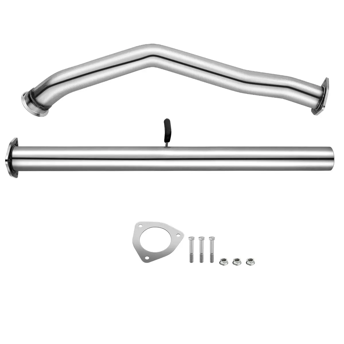 For 4" 2007.5-2012 6.7 Cummins DPF Delete Race Pipe | Dodge Ram 2500/3500 | SPELAB
