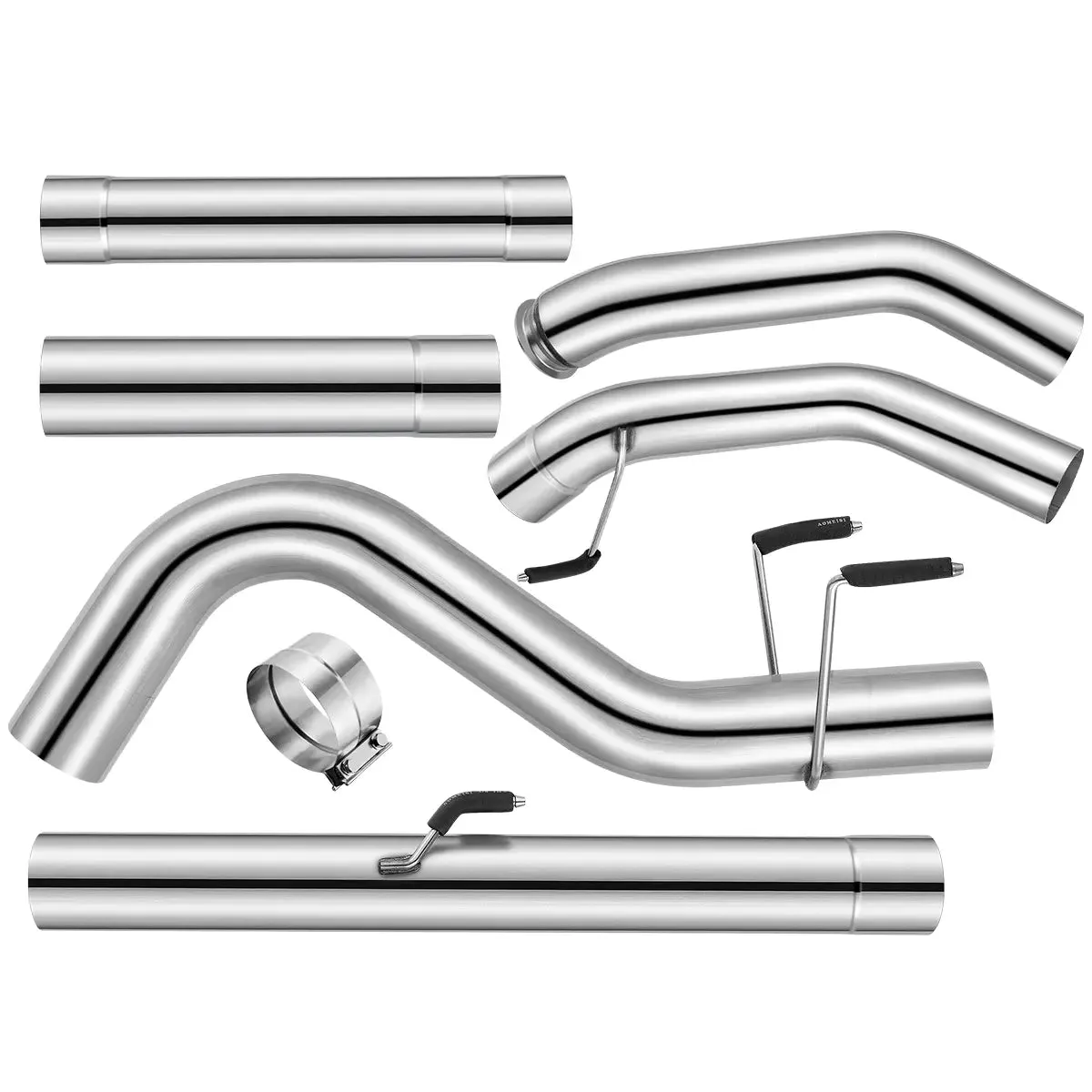 For 4" 2007.5-2012 6.7 Cummins DPF Delete Race Pipe | Dodge Ram 2500/3500 | SPELAB