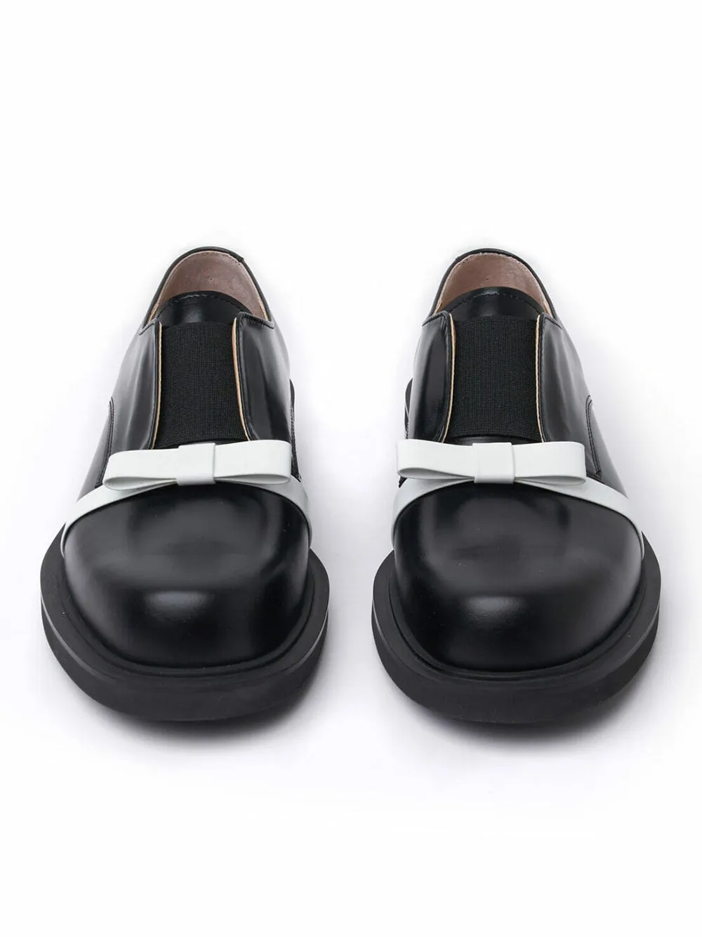 Gabriel Derby Shoes (Black/White)