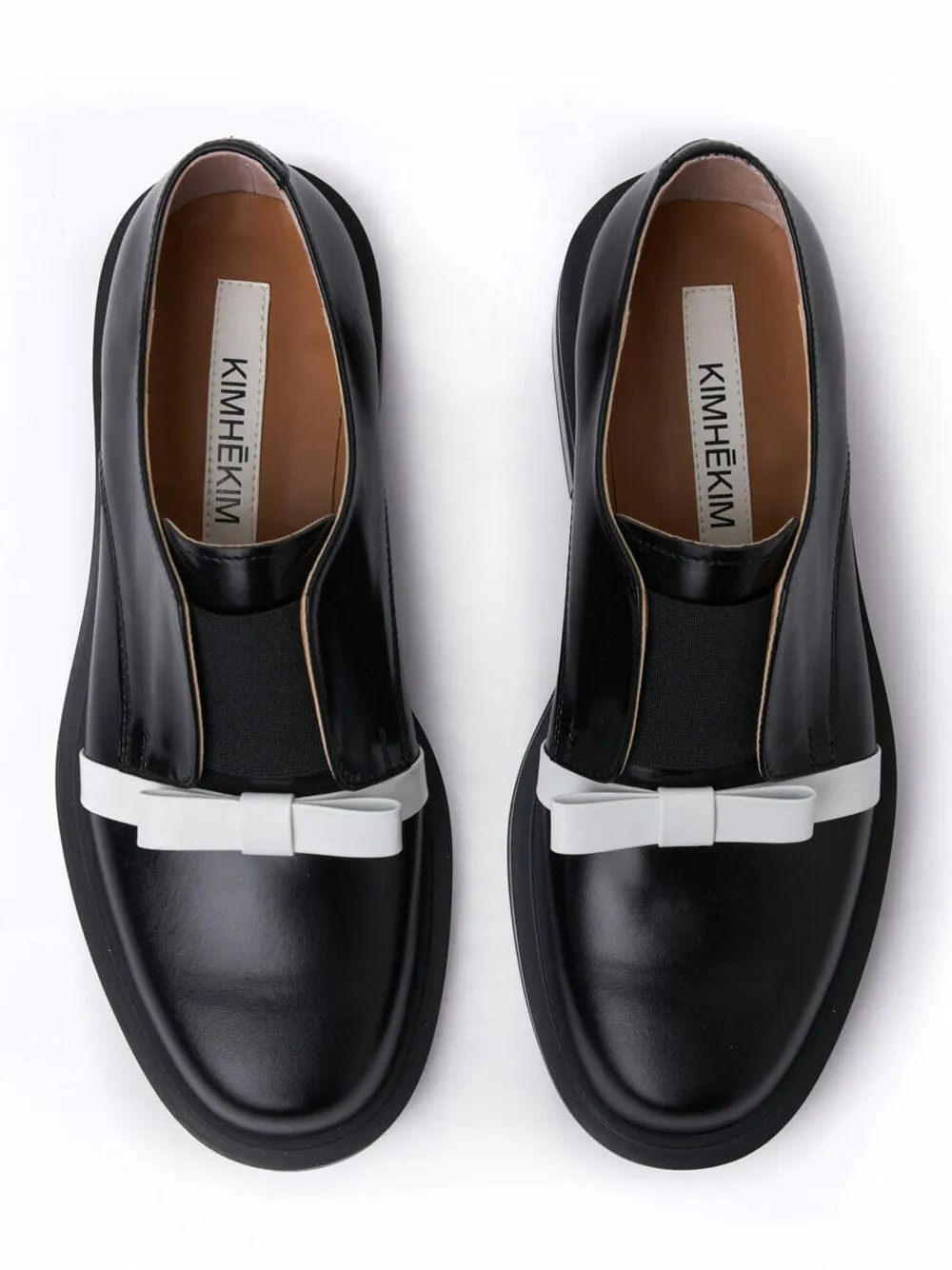 Gabriel Derby Shoes (Black/White)