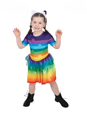 Girls Costume - Gabby Rainbow Tutu Costume – Gabby’s Dollhouse