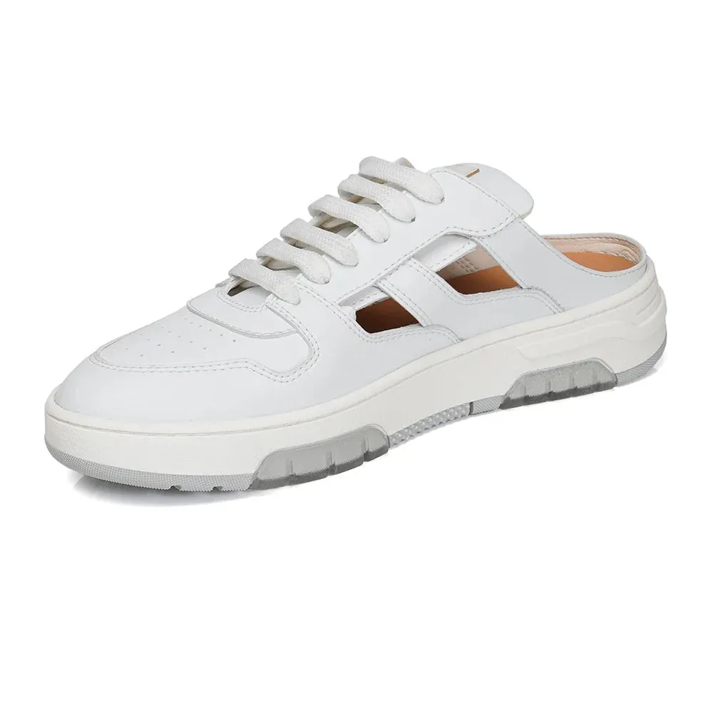 Greyder Women's Slipper Shoes In White