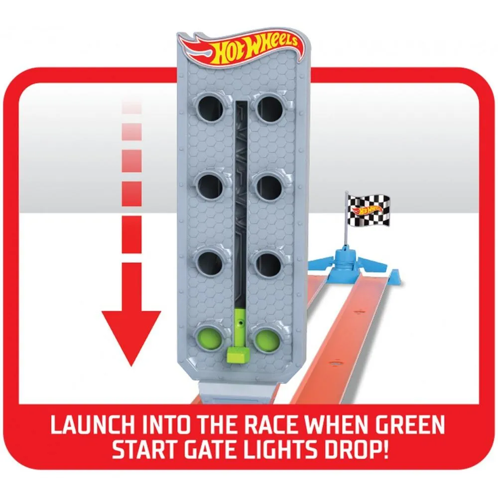 Hot Wheels Dragstrip Champion Vehicle Racing Playset