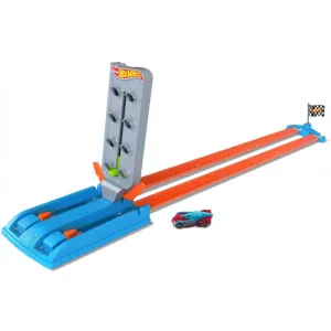Hot Wheels Dragstrip Champion Vehicle Racing Playset